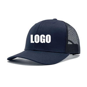 Black And White Mesh Trucker <b>Hat</b> 6-Panel Adjustable Unisex Casual Cap Spring <b>Summer</b> Style - Product Image 5