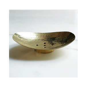 Porte-savon en laiton massif de qualité supérieure, plateau à savon moderne de luxe doré, accessoires de salle de bain et de cuisine pour hôtel, maison, spa - Product Image 3