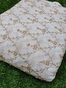 Tissu de broderie perlée haut de gamme, Tissu personnalisé, Tissu à sequins, Tissu dentelle, Vêtements de mode, Boutique de prêt-à-porter, Vente en gros, Fournisseur d'exportation - Product Image 5