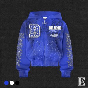 Sudaderas con Capucha de Alta Calidad, Personalizables, Corte Regular, 100% Algodón Grueso, Antiarrugas, Transpirables, Ecológicas, Color Azul Marino - Product Image 2