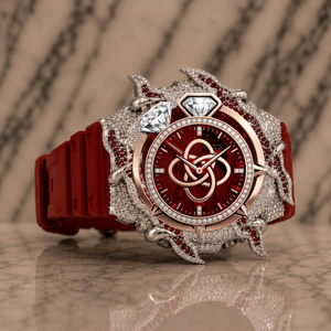 Reloj de Diamantes Moissanite Certificados para Hombre, Reloj de Acero Inoxidable de Lujo Completamente Cubierto de Diamantes - Product Image 1