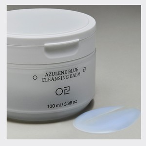 ผลิตภัณฑ์เครื่องสำอางเกาหลี WOLLYO K-Beauty Azulene Blue Cleansing Balm 100 มล. ผลิตในเกาหลี สกายครีมคลีนเซอร์ - Product Image 1