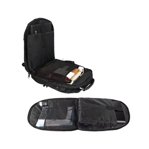 Sac à dos de voyage pour homme grande capacité, authentique, avec port USB et doublure en polyester tendance pour ordinateurs portables – Vente en gros directe usine - Product Image 5