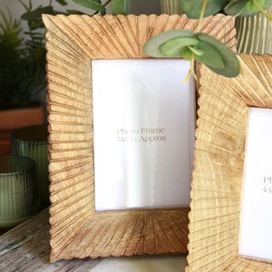 Marco de Fotos de Madera de Mango Hecho a Mano, Estilo Antiguo, Venta al Por Mayor |   Artesano de Moradabad - Product Image 1