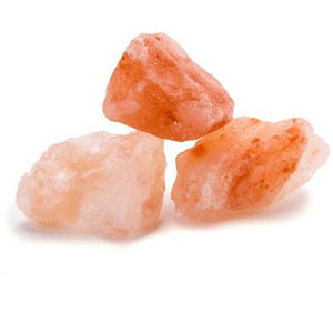 Himalayan Salt Raw Crystal Stones Irregular Shape <b>Pink</b> Natural Mineral Home Decoration Crystals for Detox Baths Diffusers - Product Image 1