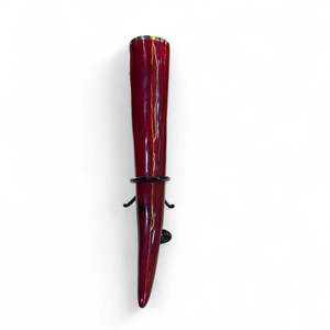 Corne à boire viking en bois poli faite à la main, rustique, médiévale, écologique, gravée sur mesure, personnalisée, de collection, pour mariage - Product Image 3