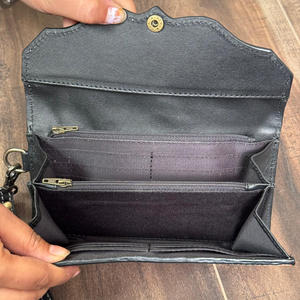 กระเป๋าสตางค์หนังวัวแท้สำหรับผู้หญิงดีไซน์ใหม่กระเป๋าคลัทช์อเนกประสงค์ - Product Image 6