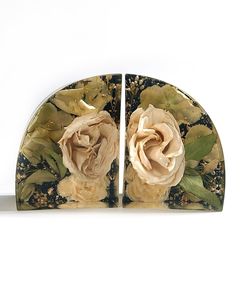 Premium Resin <b>Bookends</b> Artistic Decorative Book Support Pair For Contemporary Home Office Interior Decoration - Product Image 4