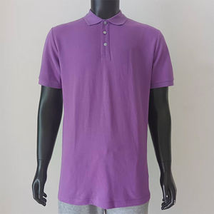 Fabricant de vêtements, polos en tricot pour hommes à manches courtes élégants, logo et couleur personnalisés, col uni, polo en laine pour hommes - Product Image 1