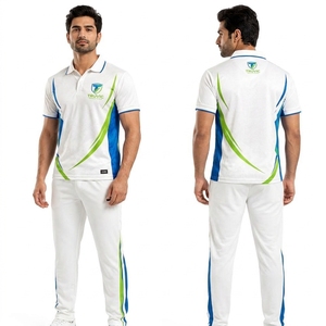 Uniforme de Cricket Personalizado con Doble Costura, Camiseta Deportiva Ligera, Transpirable, Antibacteriana y de Secado Rápido de Alta Calidad con OEM - Product Image 6