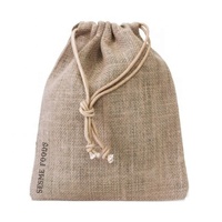 Logo personnalisé petit bouquet de lotus poche sac en tissu avec impression emballage cadeau sacs à cordon bijoux faveurs pochette