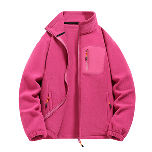 Nueva Chaqueta de Invierno para Hombre, Forrada de Polar, con Cierre Frontal, Cuello Alto, Gruesa, Impermeable, Casual, Holgada, 320gsm - Product Image 4