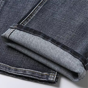 Jeans Casuales de Estilo Ajustado para Hombre, Personalizados, para Primavera y Otoño, Lavado Claro, con Estampado en Relieve, Cierre de Cremallera y Cintura Media, Suministro ODM - Product Image 5