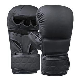 Gants de boxe MMA en cuir PU de haute qualité avec poignées respirantes et antidérapantes - Product Image 2