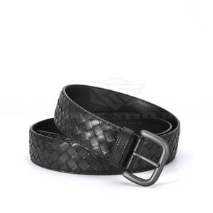 Cinturón de Cuero Clásico para Hombre, Hebilla Ajustable, Calidad Premium, Elegante, Casual, Formal, Accesorios Duraderos, Cinturón de Cuero Genuino para Hombre - Product Image 2