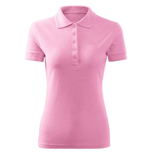 Camiseta Polo de Manga Corta para Mujer, Diseño Personalizado, Verano, 100% Poliéster, Logotipo Impreso, Uniforme para Personal, OEM - Product Image 1