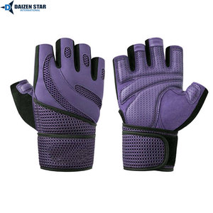 Gants de musculation en daim à demi-doigts pour la salle de sport et la musculation, respirants et antidérapants - Product Image 6