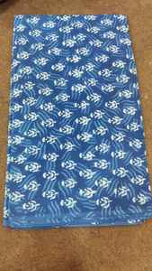 Tela de algodón estampada para Salwar Kameez, material de algodón sin coser para trajes de mujer, tela de algodón con estampado de bloques, vestido de algodón estampado. - Product Image 2