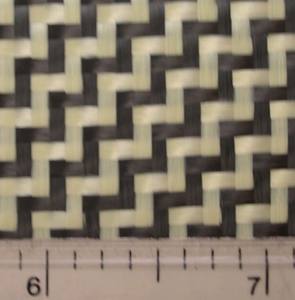 Tissu sergé en fibre d'aramide et de carbone pour l'industrie et l'extérieur - Product Image 4