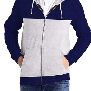 Comfortable Regular Fitted Men's Zipper Hooded <b>Jackets</b> Most Selling Cotton <b>Fleece</b> Autumn Winter Wear Jogging Running Hoodie - Product Image 4