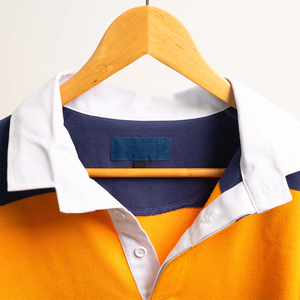Hot Selling Men's Rugby Polo Shirts Customized Size Turn Collar Full Sleeve Breathable Men's Rugby Training Shirts - Product Image 4