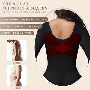 Compression Jumpsuit Unisex High Elastic Antibacterial Breathable Full <b>Body</b> Sports Romper Spandex/Nylon Seamless Quick Dry - Product Image 3
