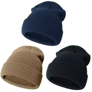 Gorro de Punto para Hombre, Suave, Cálido y Cómodo, para Uso Casual en Invierno, Personalizable al por Mayor - Product Image 2