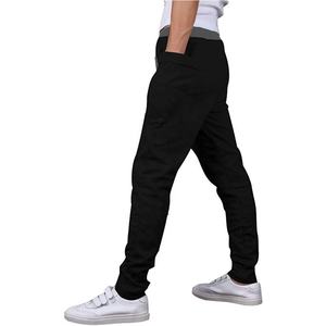 Pantalon de jogging décontracté de haute qualité avec logo personnalisé, couleur unie, pour hommes, pantalon de fitness, pantalon de danse hip-hop, pantalon de jogging, pantalon de survêtement - Product Image 3