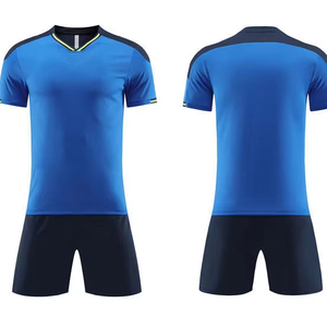 Uniforme de Fútbol Personalizado al por Mayor, Camiseta y Pantalones Cortos para Hombre, Ropa Deportiva de Equipo, Diseño de Logotipo por Sublimación, 100% Poliéster de Secado Rápido - Product Image 5