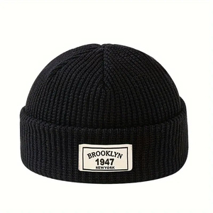 Gorros de Invierno de la Mejor Calidad con Diseño de Etiqueta Personalizada, Gorro de Invierno Tejido, Personalización Disponible - Product Image 2