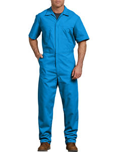 Overol de Trabajo de Verano Azul Marino, Uniforme de Trabajo para Clima Cálido, Overol de Trabajo Económico - Product Image 5