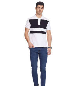 Polo Urbano para Hombre, Cómodo, Ligero, Transpirable, de Algodón, Estilo Casual Elegante para la Calle - Product Image 1