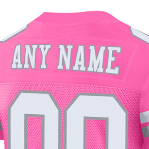 Jersey de Fútbol Americano Transpirable de Alta Calidad para Venta en Línea, Bajo MOQ, Nuevo Diseño Personalizado - Product Image 4