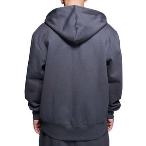 Sweat à capuche zippé pour homme, surdimensionné, de haute qualité, style vintage, effet délavé soleil et usé, délavé à l'acide - Product Image 3