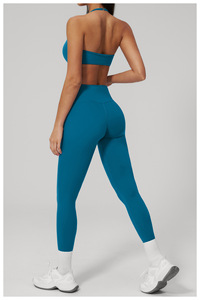Vêtements de sport personnalisés, ensemble 2 pièces (soutien-gorge de sport et leggings) pour la gym, vêtements de sport sur mesure pour femmes, fabricant de vêtements de sport actifs. - Product Image 1