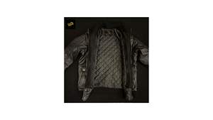 Chaqueta de Piel de Vaca Acolchada de Invierno, Ecológica, Personalizada y de Alta Calidad, Estilo Vintage, Forro de Poliéster, Botones y Cierre de Cremallera - Product Image 4