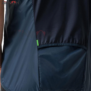 Chaleco de Ciclismo Ligero y Reflectante para Hombre, Diseño Transpirable de Punto, Deportes al Aire Libre, Nailon/Cachemira Ecológico - Product Image 4