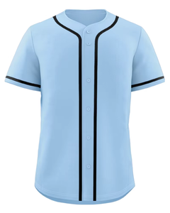 Camiseta de Béisbol Sublimada Personalizada para Hombre, Roja, Manga Corta, con Botones, Malla de Poliéster, Uniforme de Equipo, 180g, Cuello de Béisbol - Product Image 4