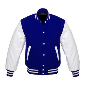 Vêtements pour hommes, vestes varsity personnalisées avec broderie, vêtements de mode, vestes en gros - Product Image 5