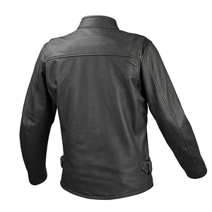 Chaqueta Corta de Cuero PU de Lujo para Mujer 2026, Negra, Personalizada, Otoñal, Sólida, Impermeable, Cortavientos, para Motocicleta, con Botones Tejidos - Product Image 2
