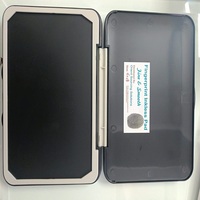 Almohadilla biométrica de seguridad sin tinta para huellas de palma, extra grande de 9 x 6.5 pulgadas, para documentación forense y legal