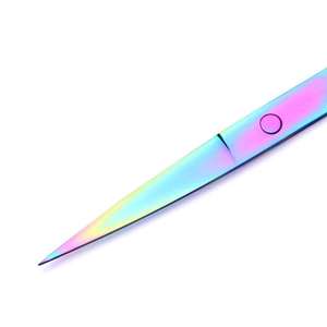 Ciseaux à cuticules professionnels, lame incurvée et aiguisée, acier inoxydable, ciseaux de beauté pour manucure et pédicure - Product Image 2