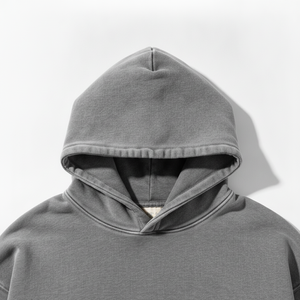 Sudadera con Capucha Gruesa para Hombre, Diseño Personalizado, Lavado Ácido, Estilo Vintage, Desgastado, Urbano, Y2K, para Otoño/Invierno - Product Image 4