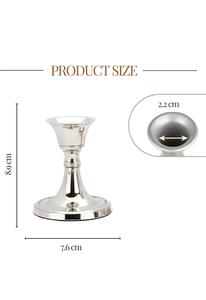 Porte-bougie moderne de petite taille, finition polie de qualité supérieure, idéal pour la maison et l'hôtel, personnalisable, support à bougie de haute qualité. - Product Image 3