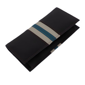 Portefeuille bifold en cuir véritable Ashgreen International pour homme, cousu à la main, plusieurs emplacements pour cartes, porte-carte d'identité, porte-monnaie - Product Image 2