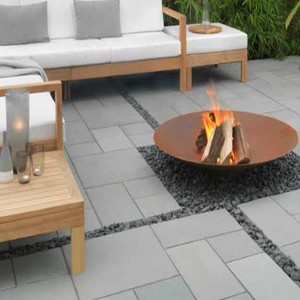 Losas de Pavimento de Piedra Caliza Gris Tandur GROCON |   Piedra para Jardín o Patio |   Acabado dividido |   Calibrado |   Garantía de 2 años |   Duradero |   Al por Mayor - Product Image 3