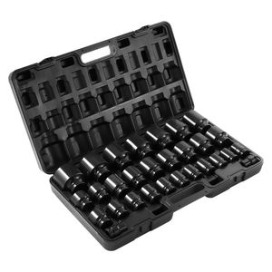 Set di chiavi a bussola a impatto da 29 pezzi con attacco da 3/4 di pollice, bussole a 6 punte e costruzione robusta (dimensione 22 mm) - Product Image 1