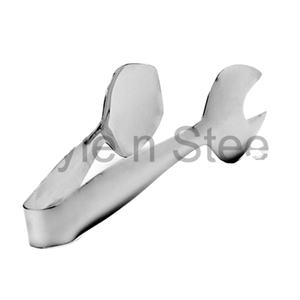 Pince à salade en acier inoxydable robuste Design classique multifonctionnel cuisine ustensile de service ustensiles en métal en gros - Product Image 4