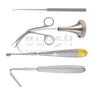ENT Surgical Instrument Set Comprehensive Ear Nose Throat Instruments Precision Stainless Steel Manual Tools By <b>Blush</b> Surgical - Product Image 2