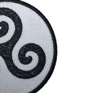 Patch brodé personnalisé de haute qualité, à appliquer au fer, avec lettres, pour vestes, chapeaux, sacs et vêtements - Product Image 6